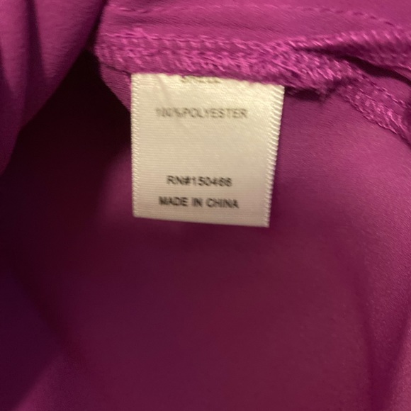 Pixley (Stitch Fix) Ladies Zania Fuchsia Silver Stud Detail Dressy Tank - XS - Picture 3 of 8